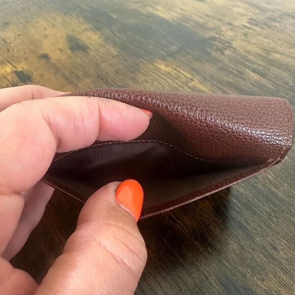 Burberry Brown Leather 5 Hooks Key Holder‎ Coin Wallet Case Authenticated W/ COA - Picture 10 of 13